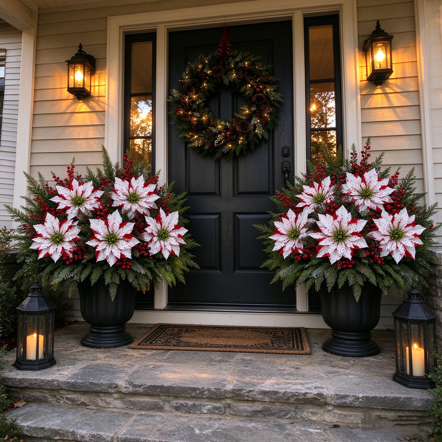 🔥 Best Seller | LAST DAY 50% OFF ☃Christmas Poinsettia Planter Inserts, In Stock