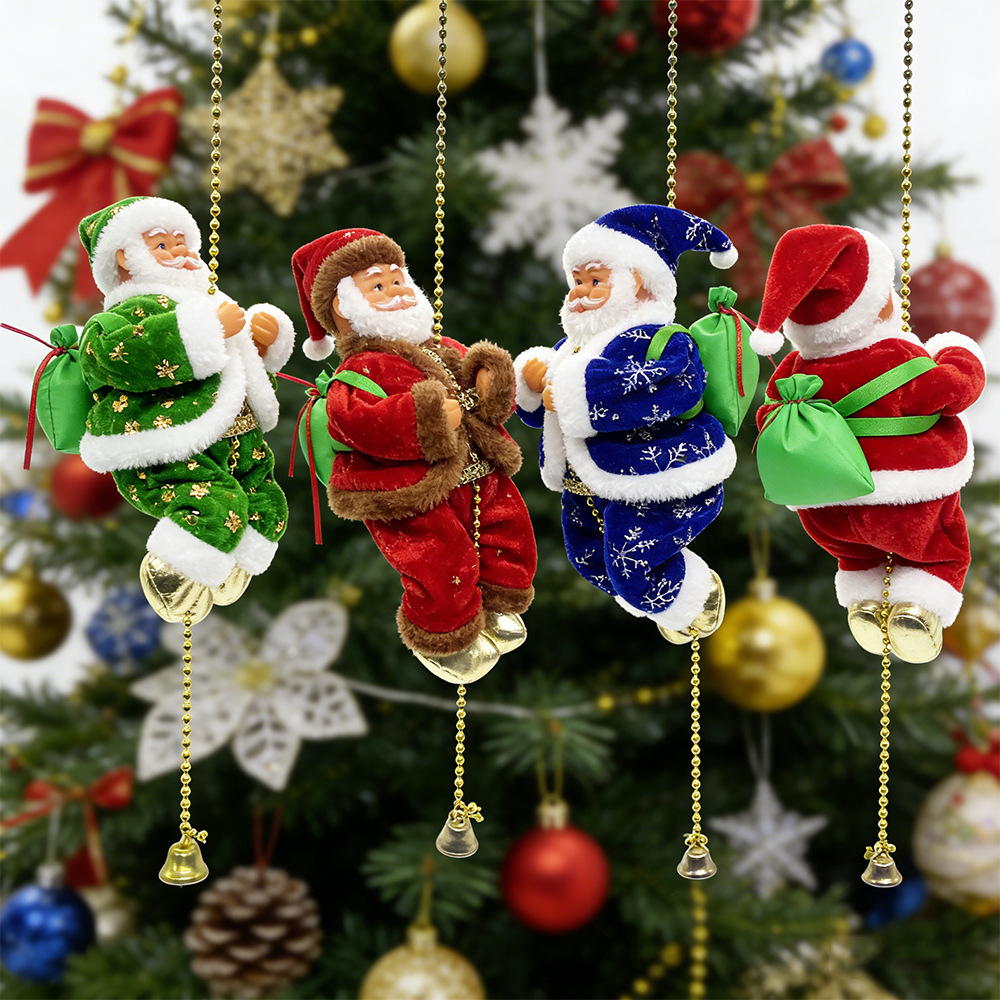 🎅🎄Classic Climbing Beads Santa Claus, Christmas Decorations