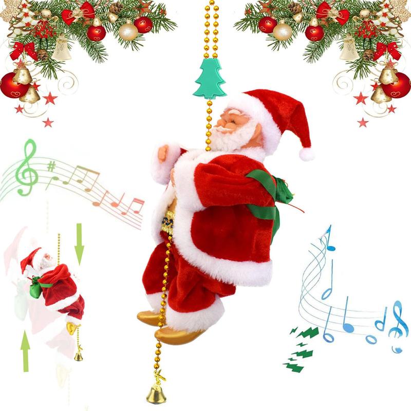 🎅🎄Classic Climbing Beads Santa Claus, Christmas Decorations