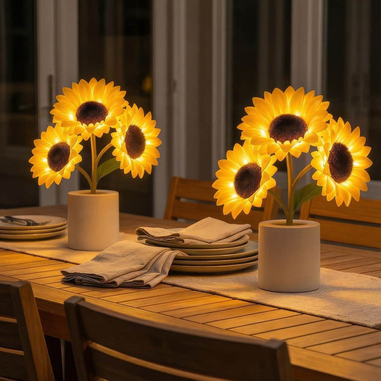 🌻Shimmering Sunflower Lamp