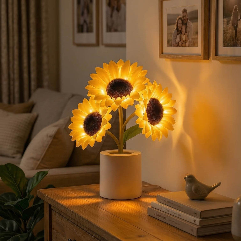 🌻Shimmering Sunflower Lamp