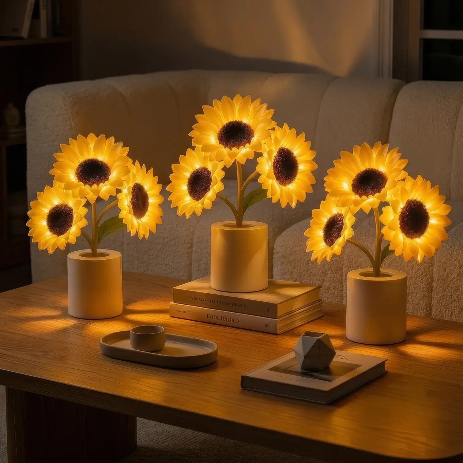 🌻Shimmering Sunflower Lamp