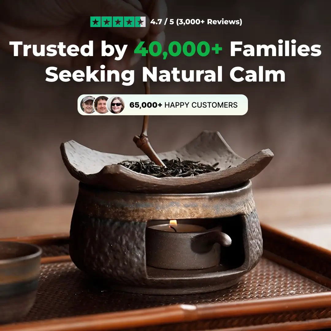 Natural Herbal Candle Aroma Burner