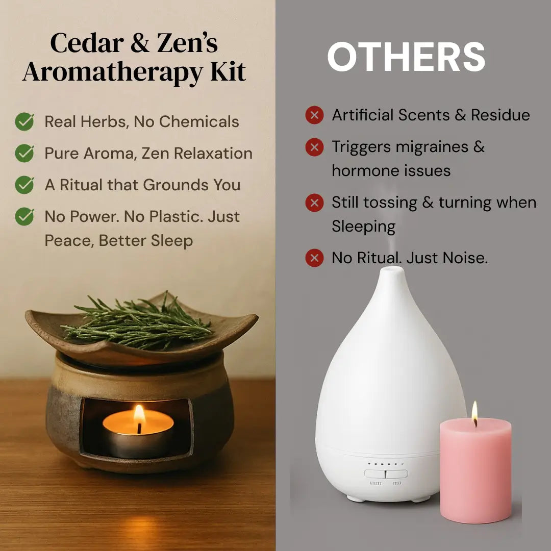 Natural Herbal Candle Aroma Burner