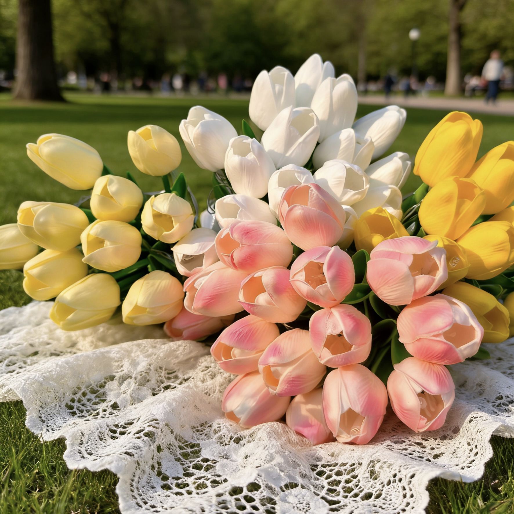 Radiant Romantic Tulip Light