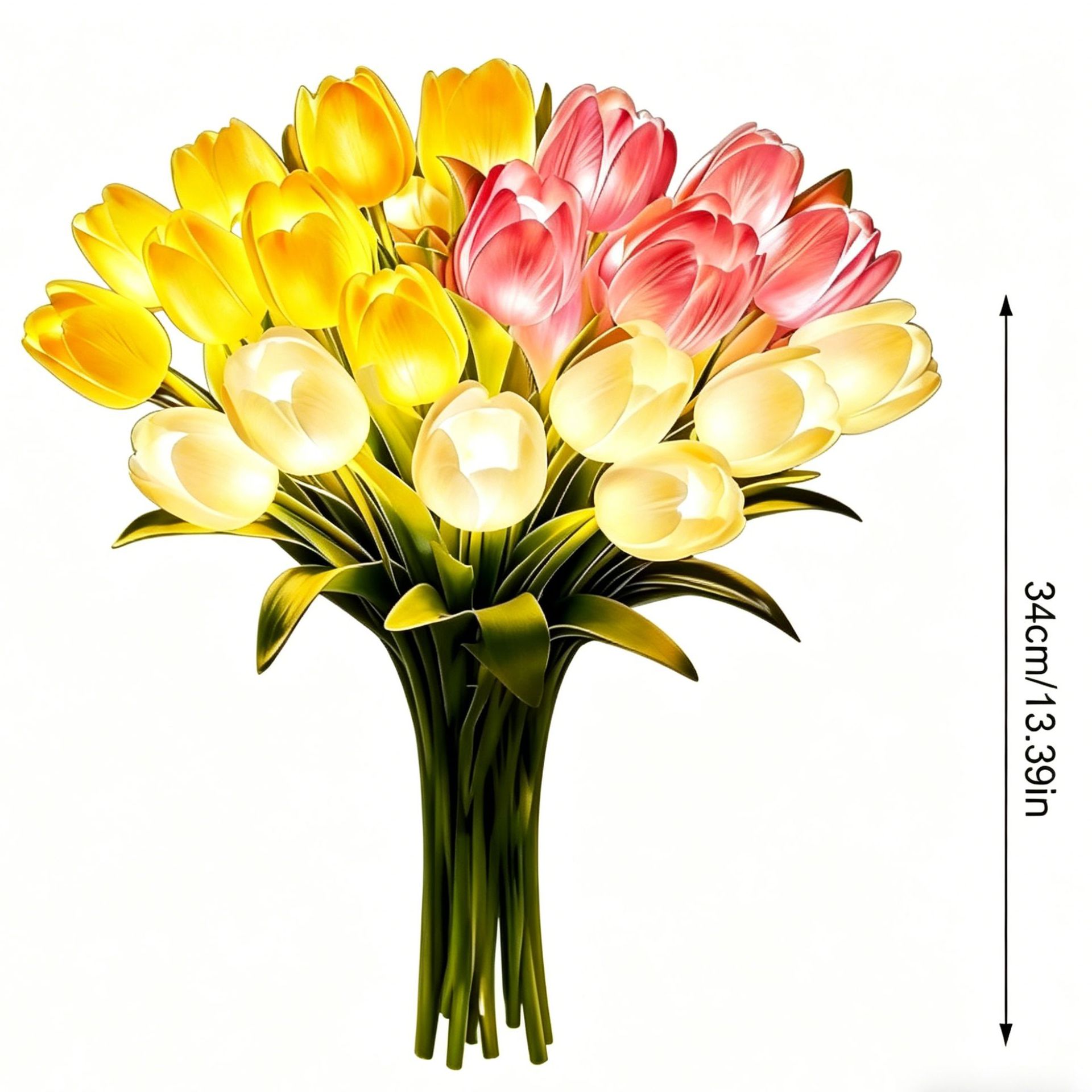 Radiant Romantic Tulip Light
