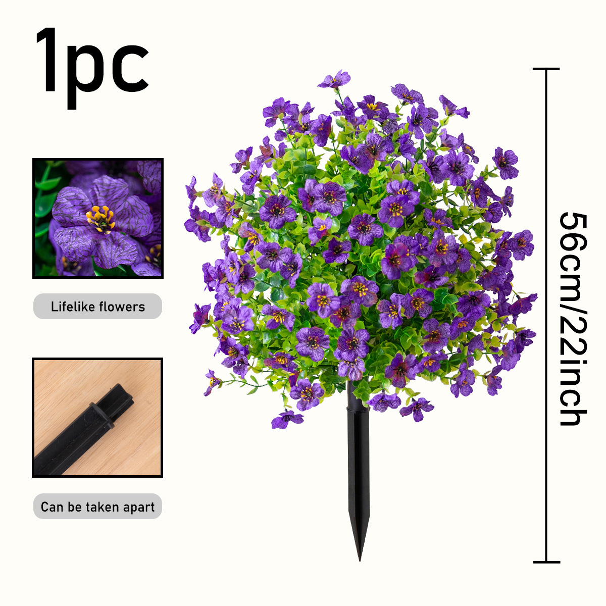 🔥Outdoor/Indoor UV Resistant & Waterproof Artificial Flower Decor