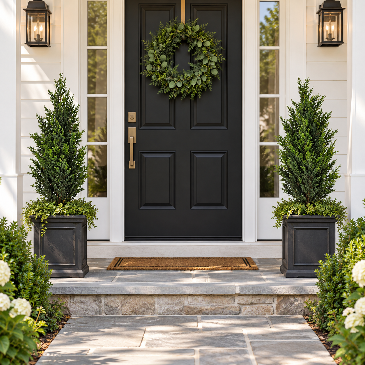 Realistic Artificial Cedar Trees – No-Maintenance Outdoor Garden Decor