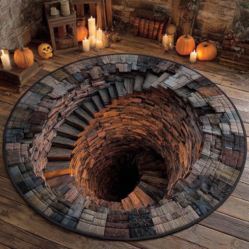 Endless-pit-quilted-round-mat