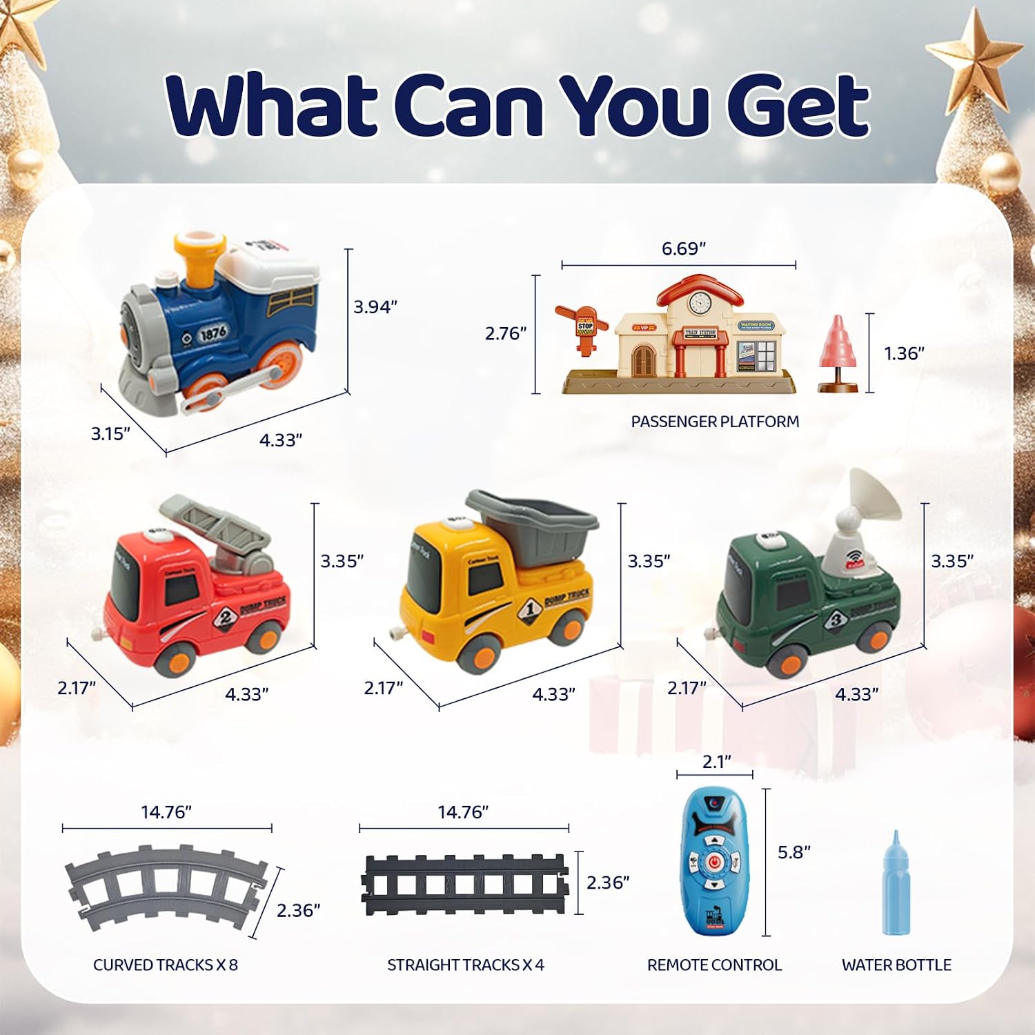 Remote Control Train Toy for Kids