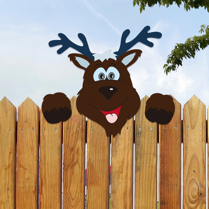Garden Christmas Decoration Plaque