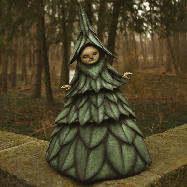 Nightmare Witch Resin Crafts Halloween Garden Decoration