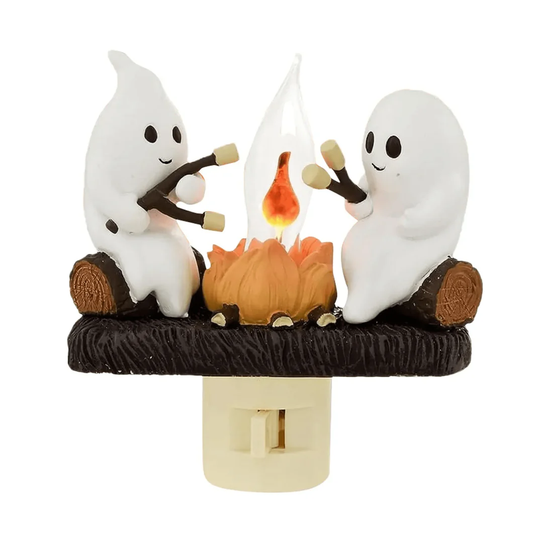 2024 Ghost Campfire Flickering Nightlight