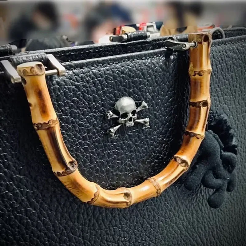 💀100% Handmade - Vintage Gothic Skull Brooch