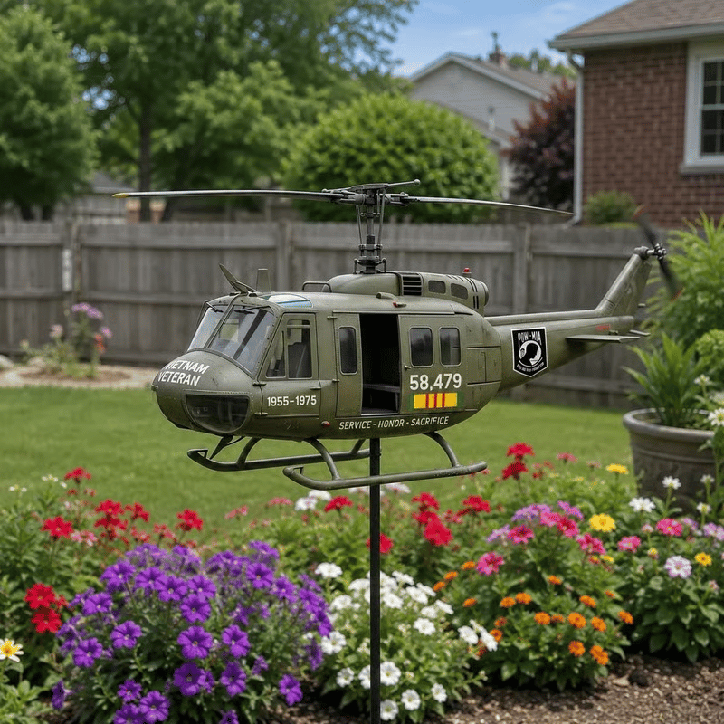 🏆Last Day Promo: 49% OFF 🎖️-Vietnam Veteran CH-47 Chinook Helicopter Wind Spinner