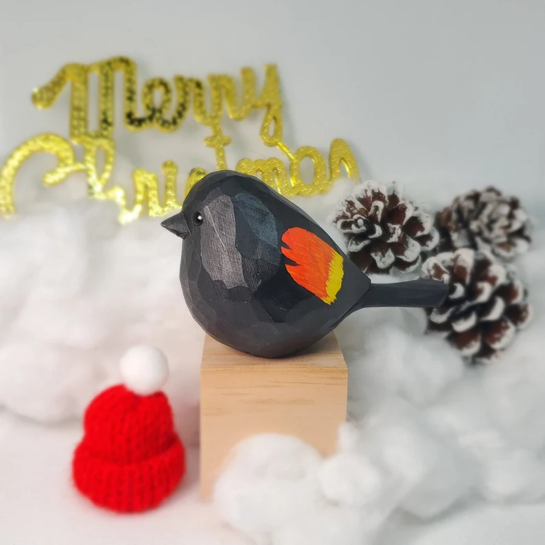 Woodcarving Bird | Woodcarving Art | Hand-painted Art