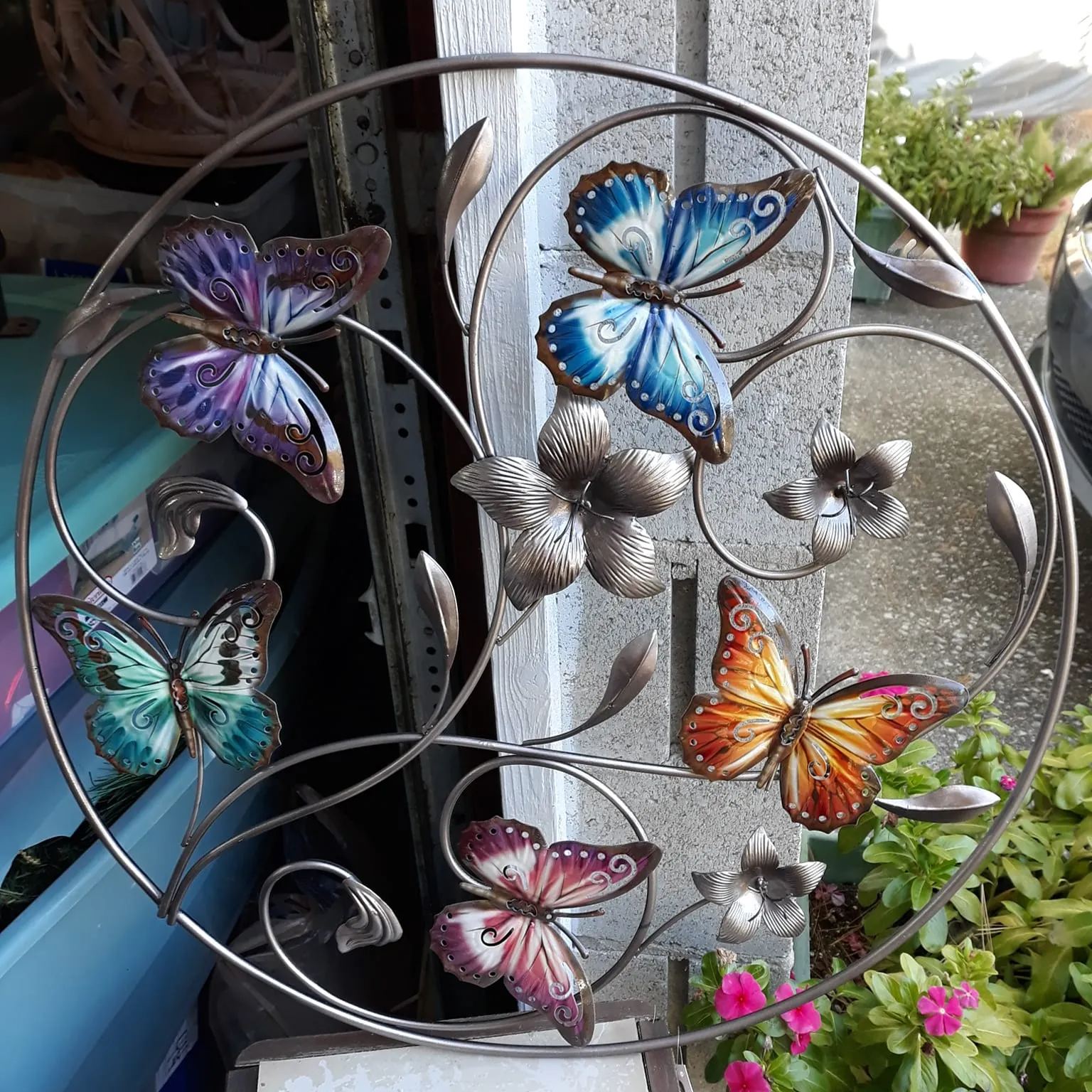 Butterfly Paradise Solar Ornament