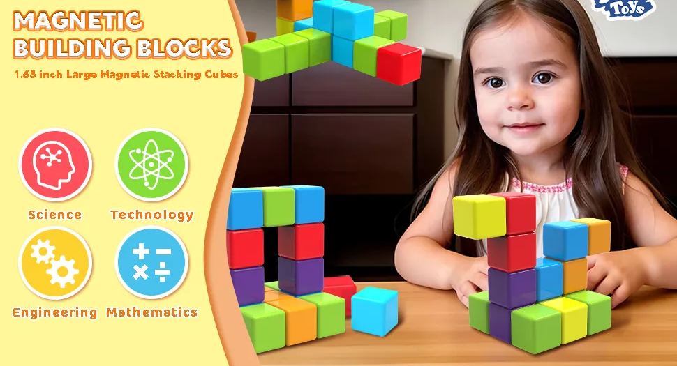 magnetic building block