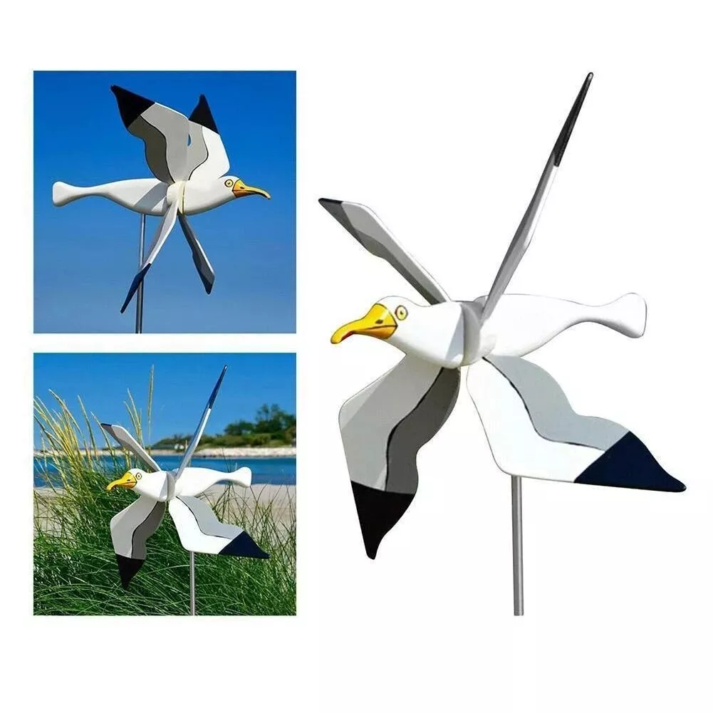 Summer hot selling product - Seagull windmill garden decoration