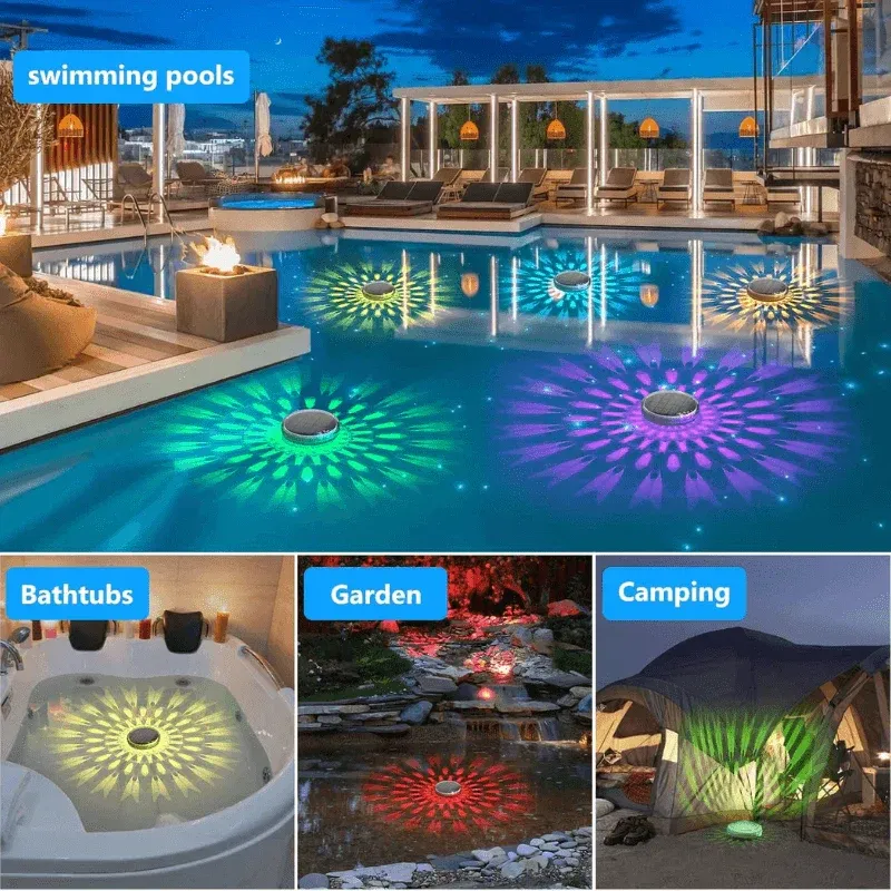 Solar Pool Floating Light