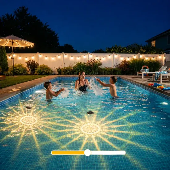 Solar Pool Floating Light