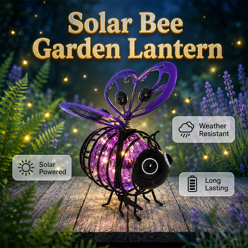 蜜蜂LIMITED-TIME 50% OFF! Hanging Solar Bee Light –Perfect for Garden Parties, Camping, or Kids’ Rooms – Spread Joy Day and Night🌞🌜