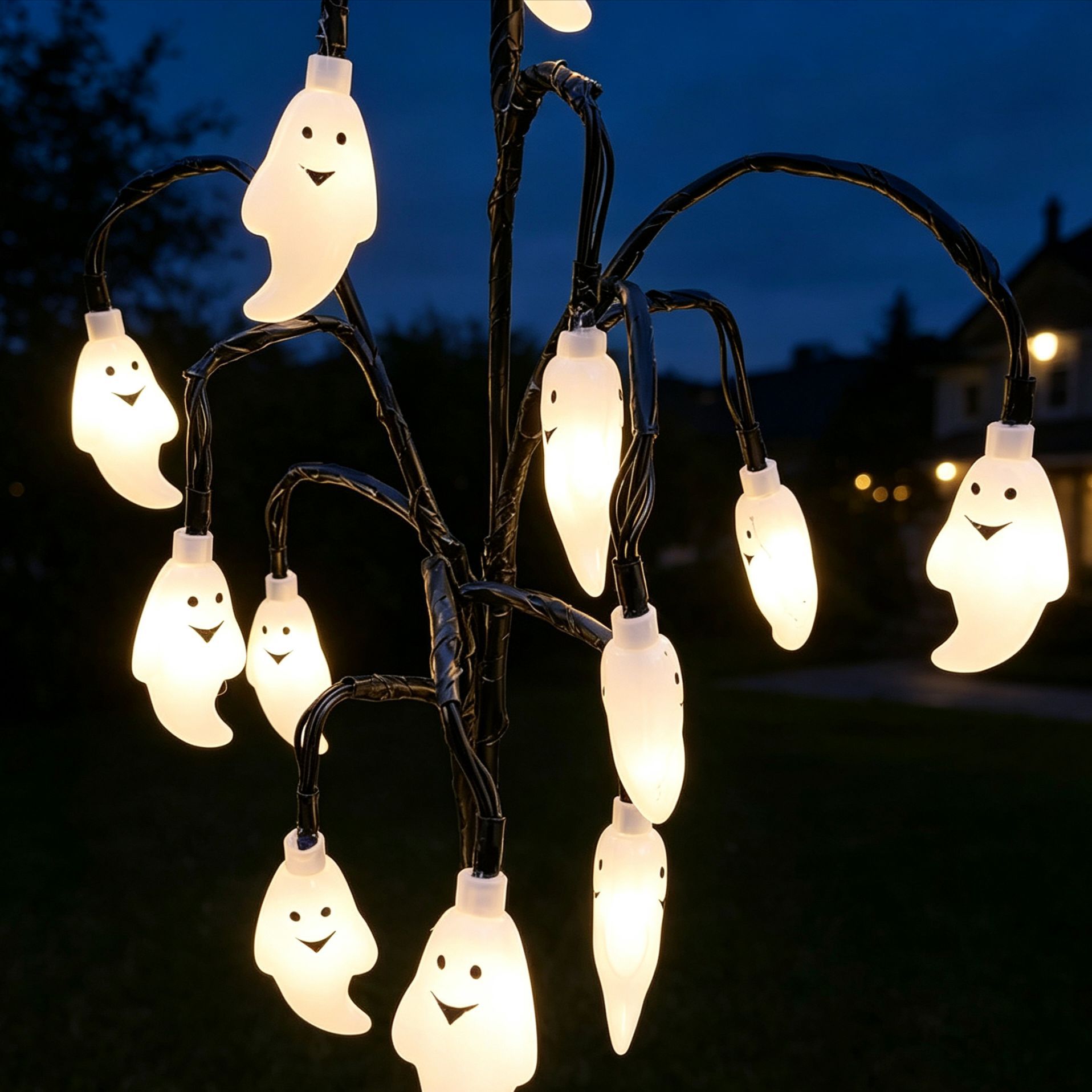 🔥Pumpkin Solar Branch Lights -🎃Halloween Garden Stakes