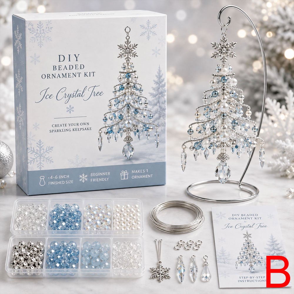 🔥DIY Christmas Tree Beaded Ornament Kit🎄