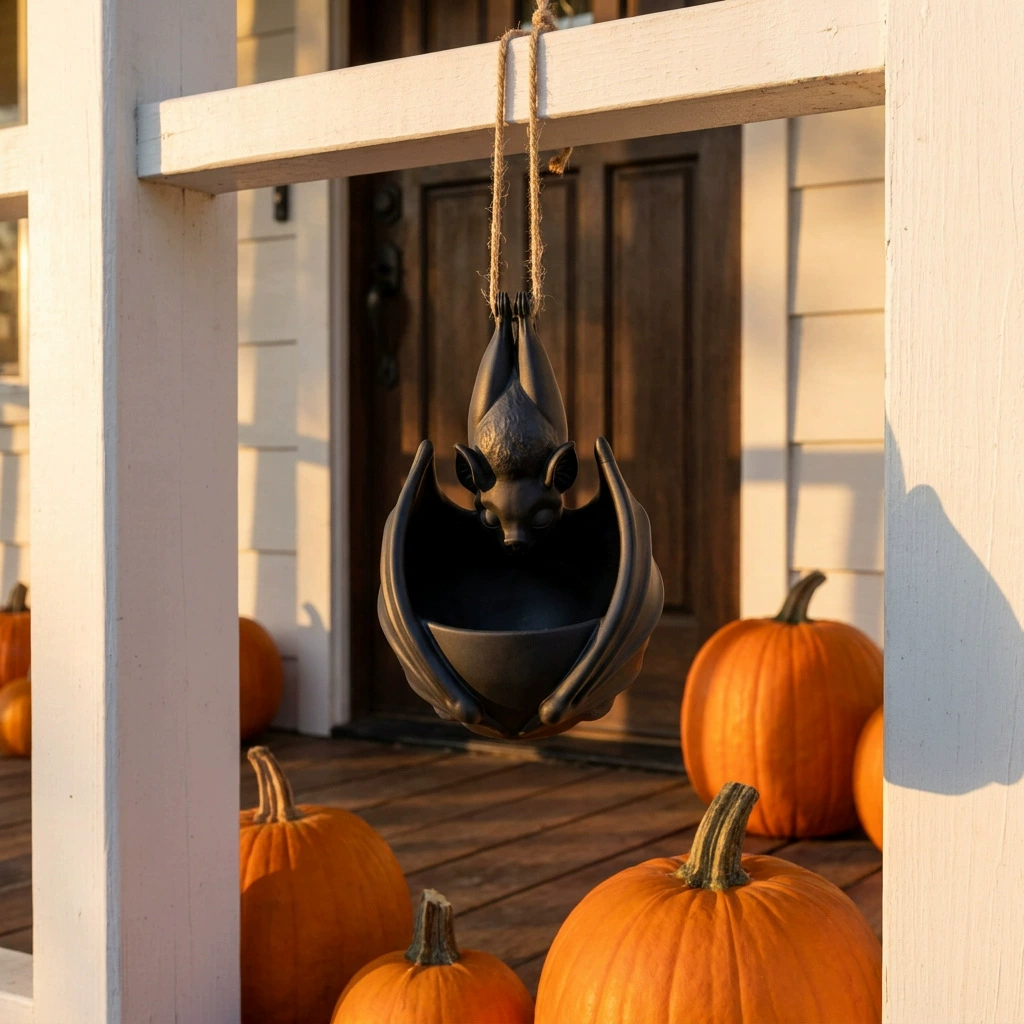 🦇Hanging Bat Plant Pot Halloween decoration