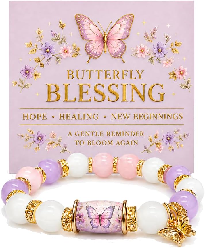 2026 Edition Hummingbird Bracelet For Women, Spring Garden Beaded Stretch Love Peace New Beginnings Blessing Jewelry Gift