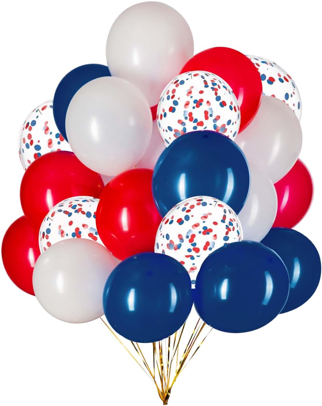 Orange Confetti and Black Balloons 12 Inch 3 Style Pack of 50,Party Helium Balloon,Halloween Party Decorations Supplies