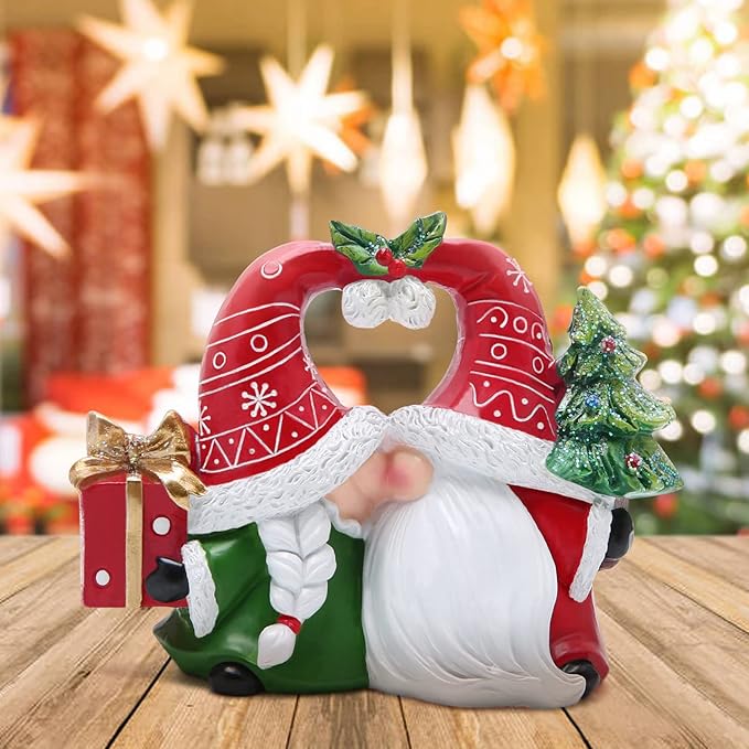 Handmade Christmas gnome ornaments | Handpainted art | Christmas gifts