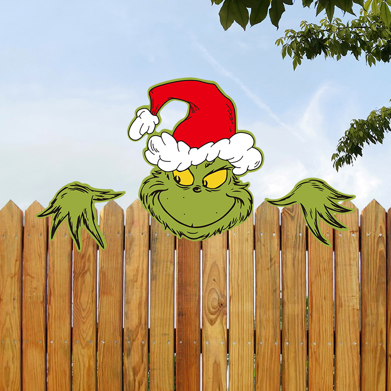 Garden Christmas Decoration Plaque