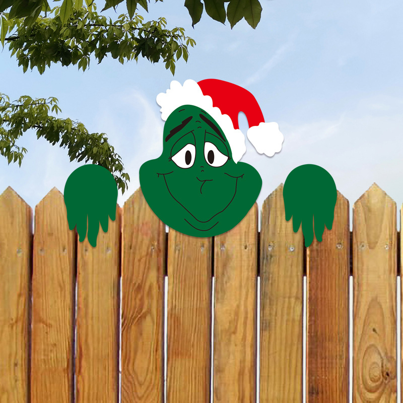 Garden Christmas Decoration Plaque