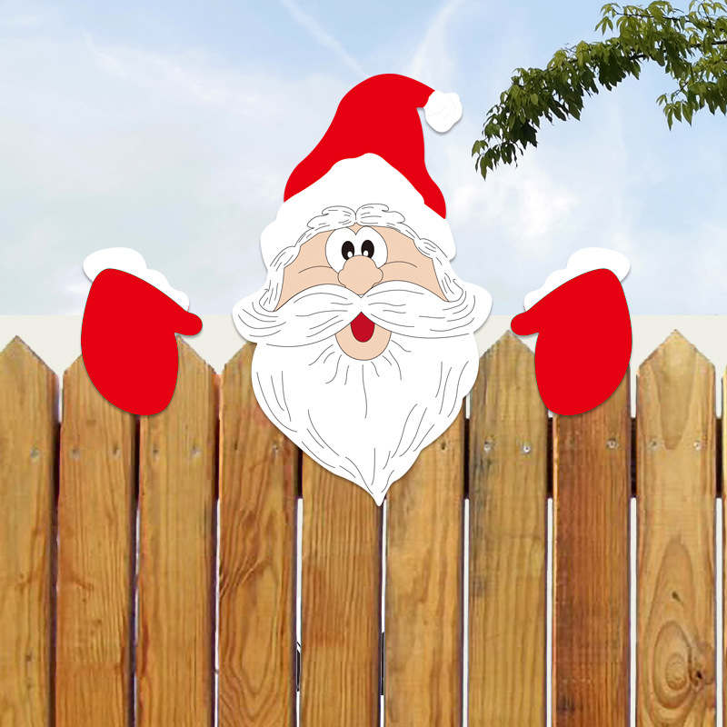 Garden Christmas Decoration Plaque