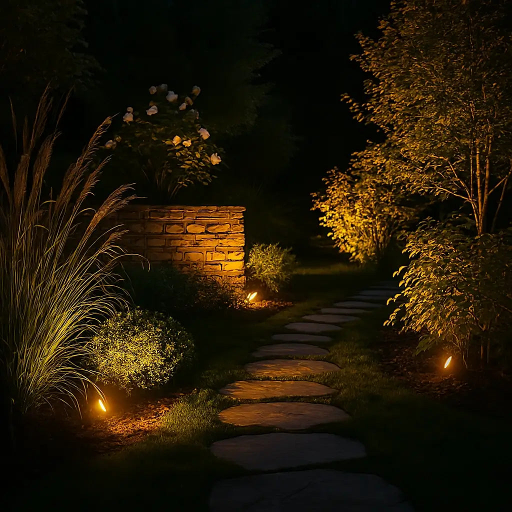 🔥Solar Powered Garden Spotlight