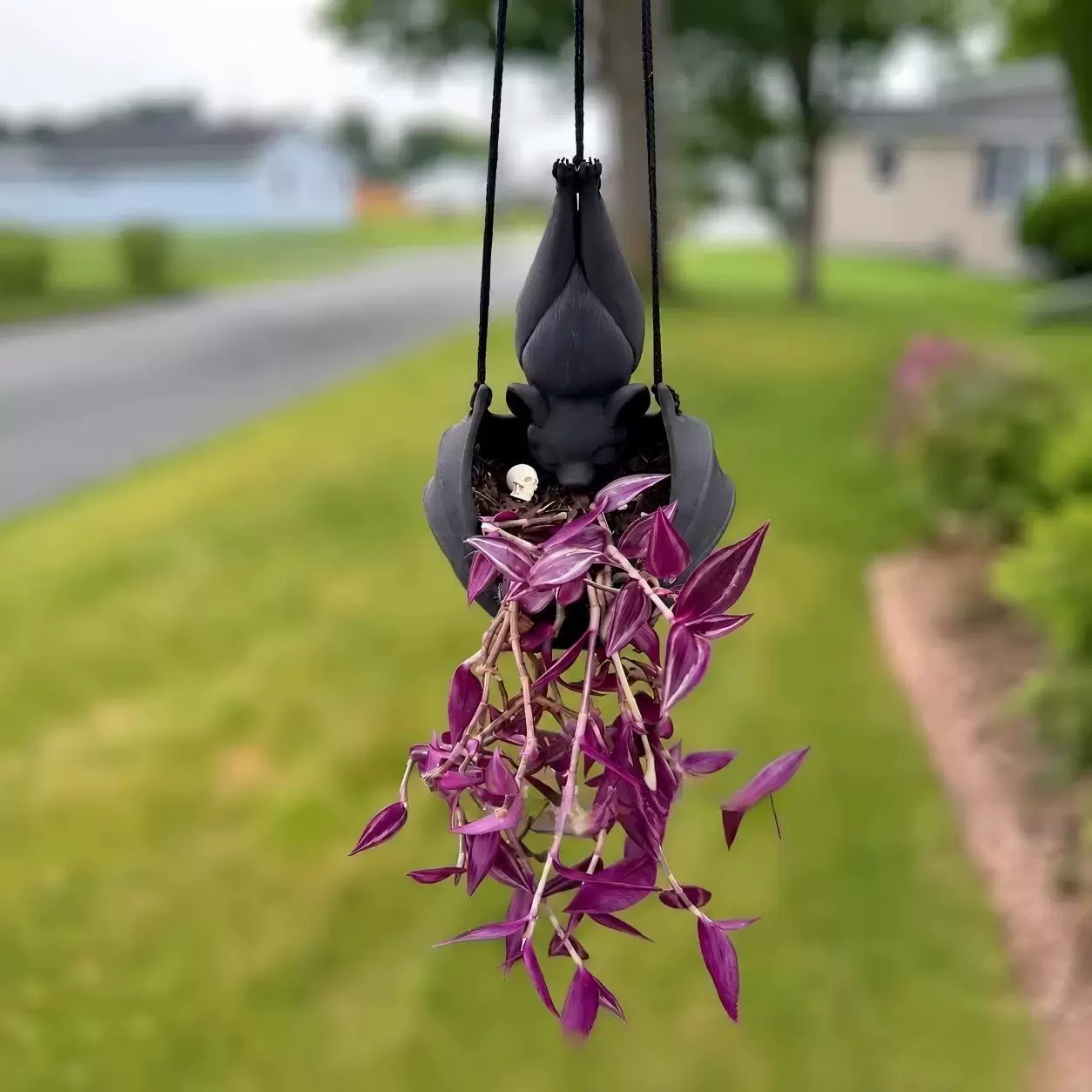 🦇Hanging Bat Plant Pot Halloween decoration