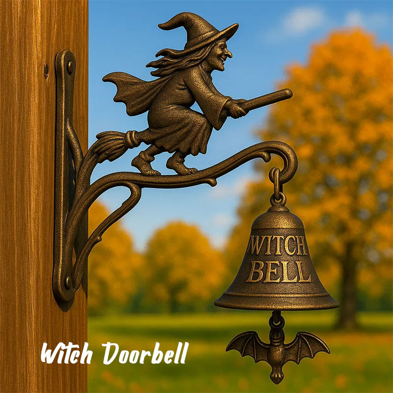🧙‍♀️Let the magic greet your guests right at the door🔔Witch's Bell