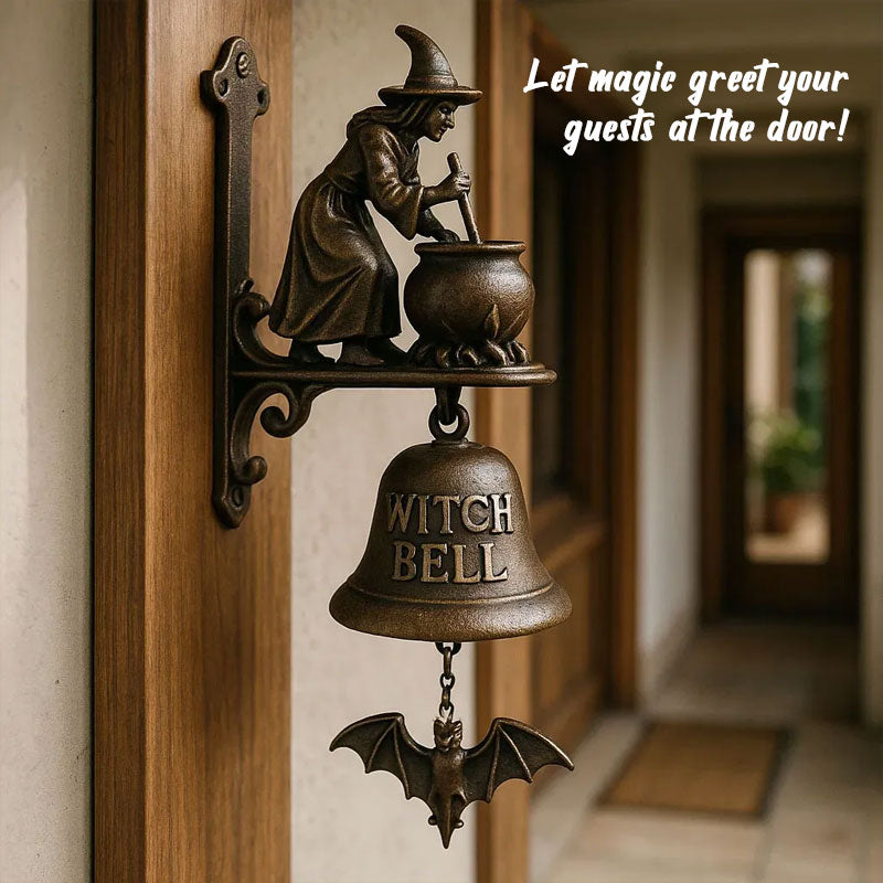 🧙‍♀️Let the magic greet your guests right at the door🔔Witch's Bell