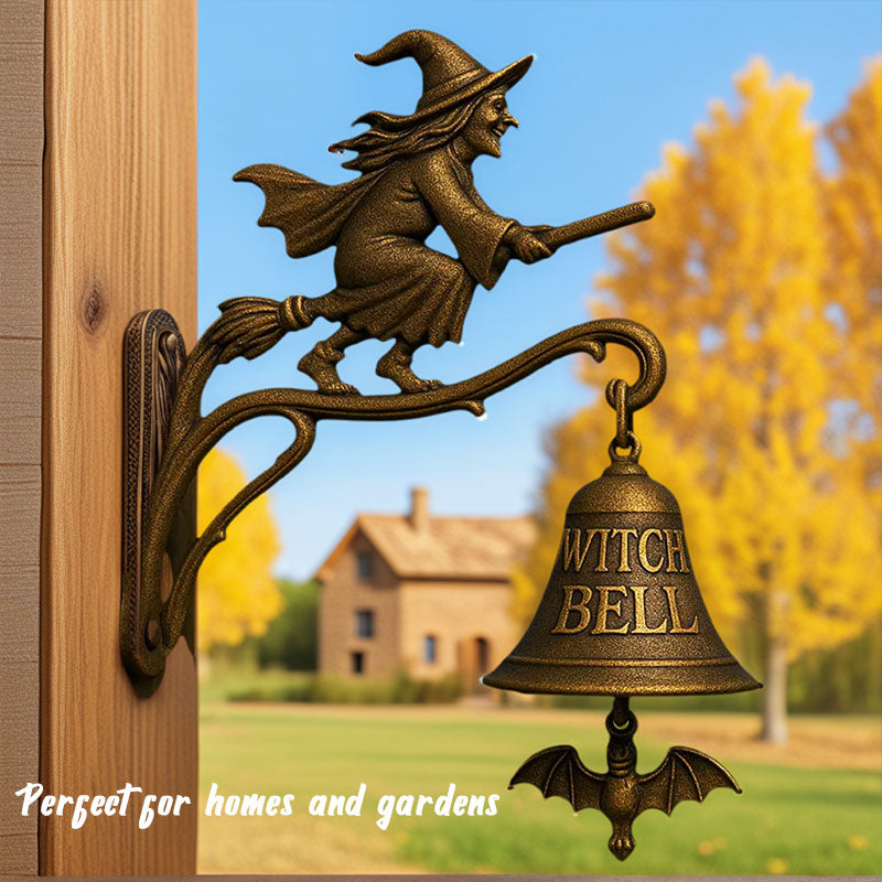 🧙‍♀️Let the magic greet your guests right at the door🔔Witch's Bell