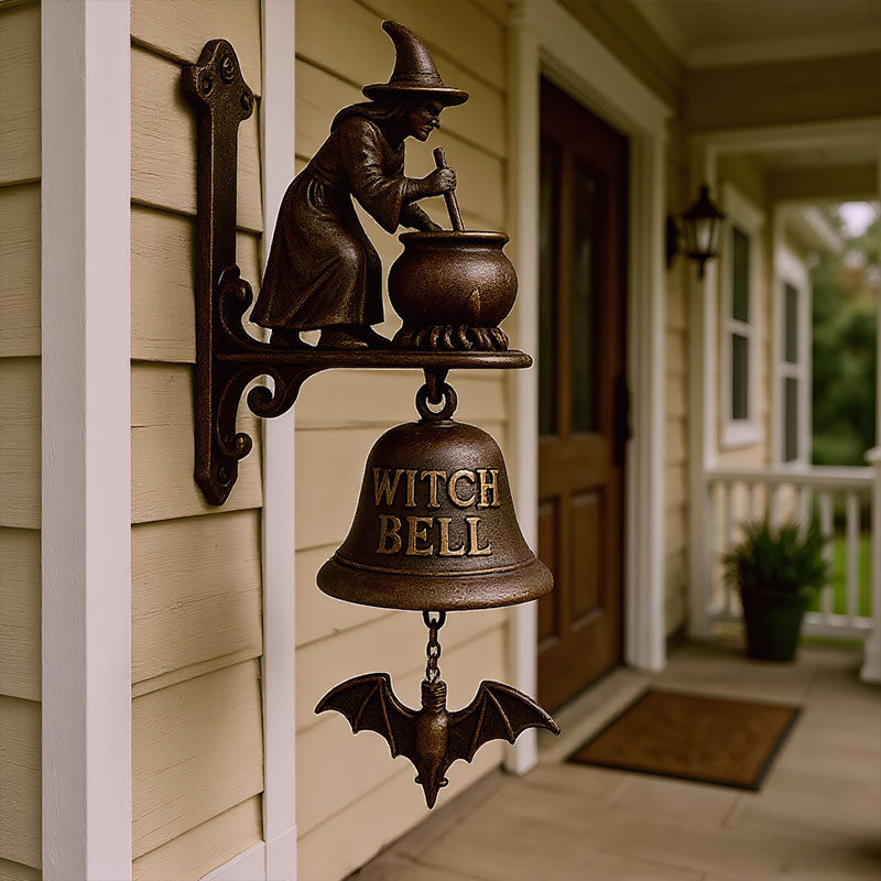 🧙‍♀️Let the magic greet your guests right at the door🔔Witch's Bell
