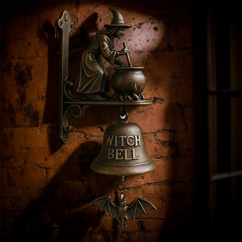 🧙‍♀️Let the magic greet your guests right at the door🔔Witch's Bell