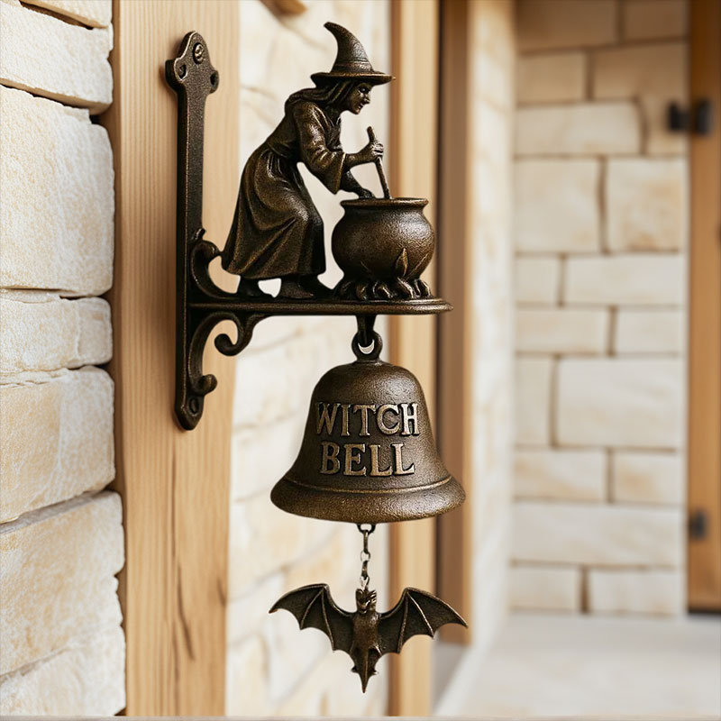 🧙‍♀️Let the magic greet your guests right at the door🔔Witch's Bell