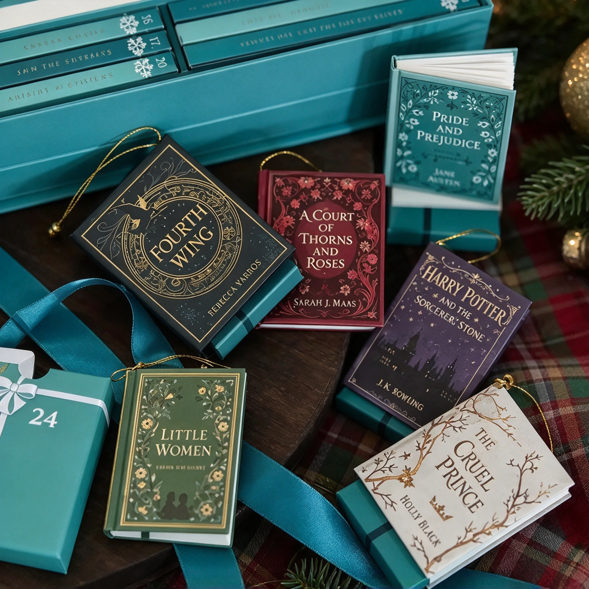 🎁Last Day 49% Off 🎁Mini Book Ornament Advent(📦Buy 2 Free Shipping)