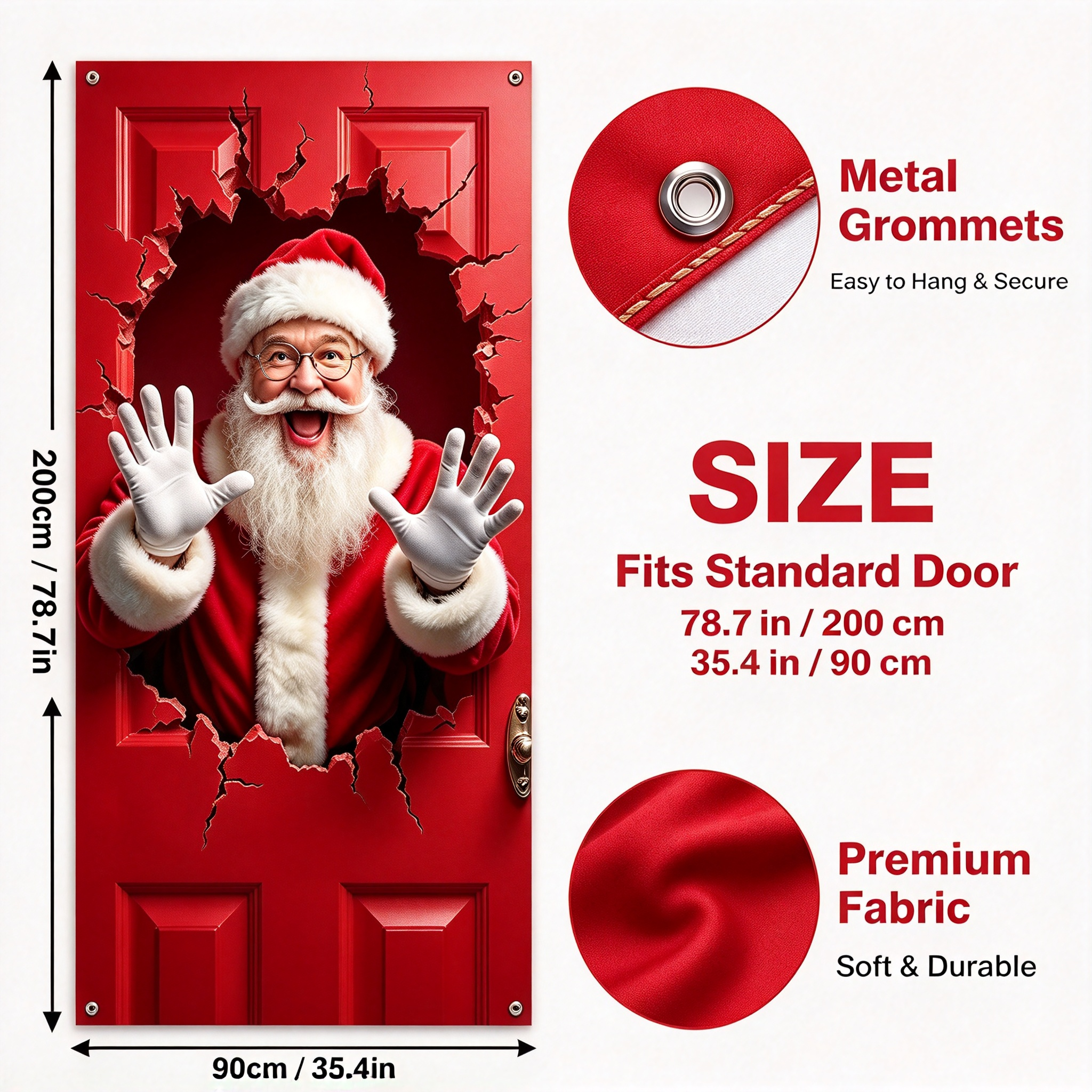 Christmas Door Cover