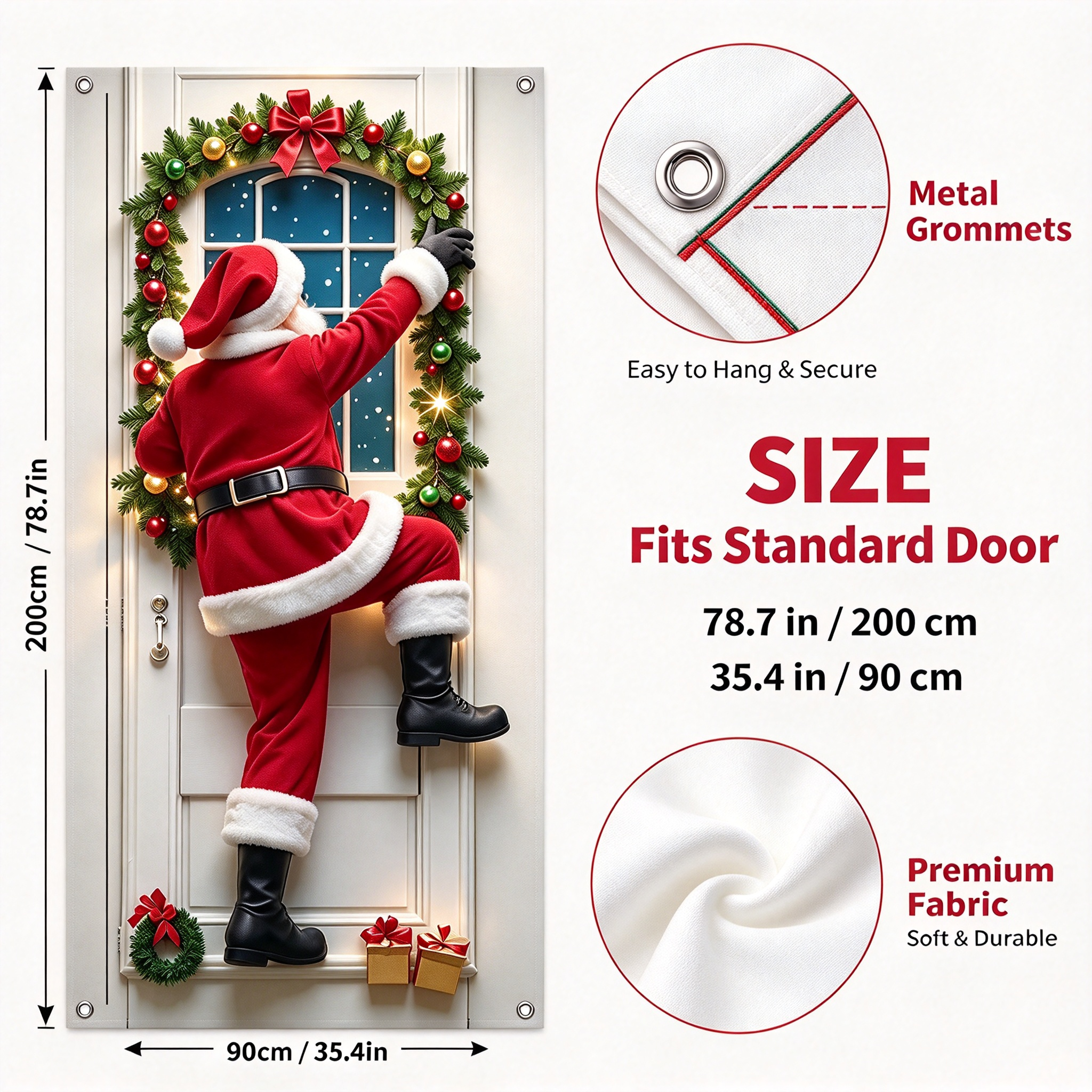 Christmas Door Cover
