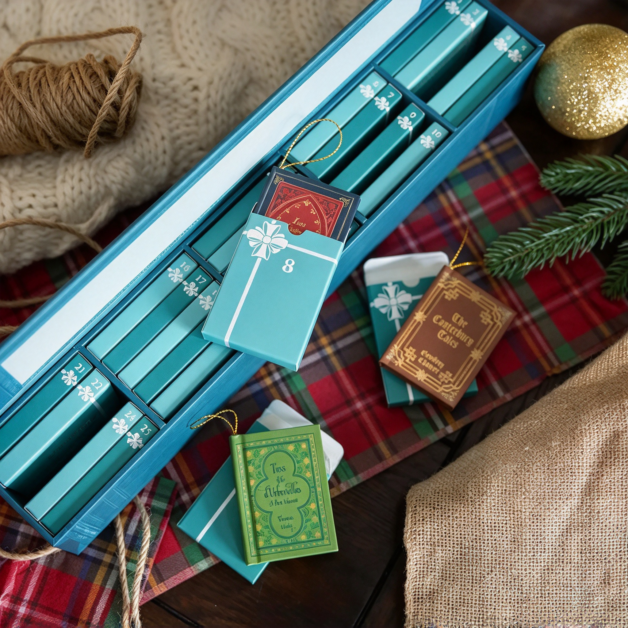 🎁Last Day 49% Off 🎁Mini Book Ornament Advent(📦Buy 2 Free Shipping)