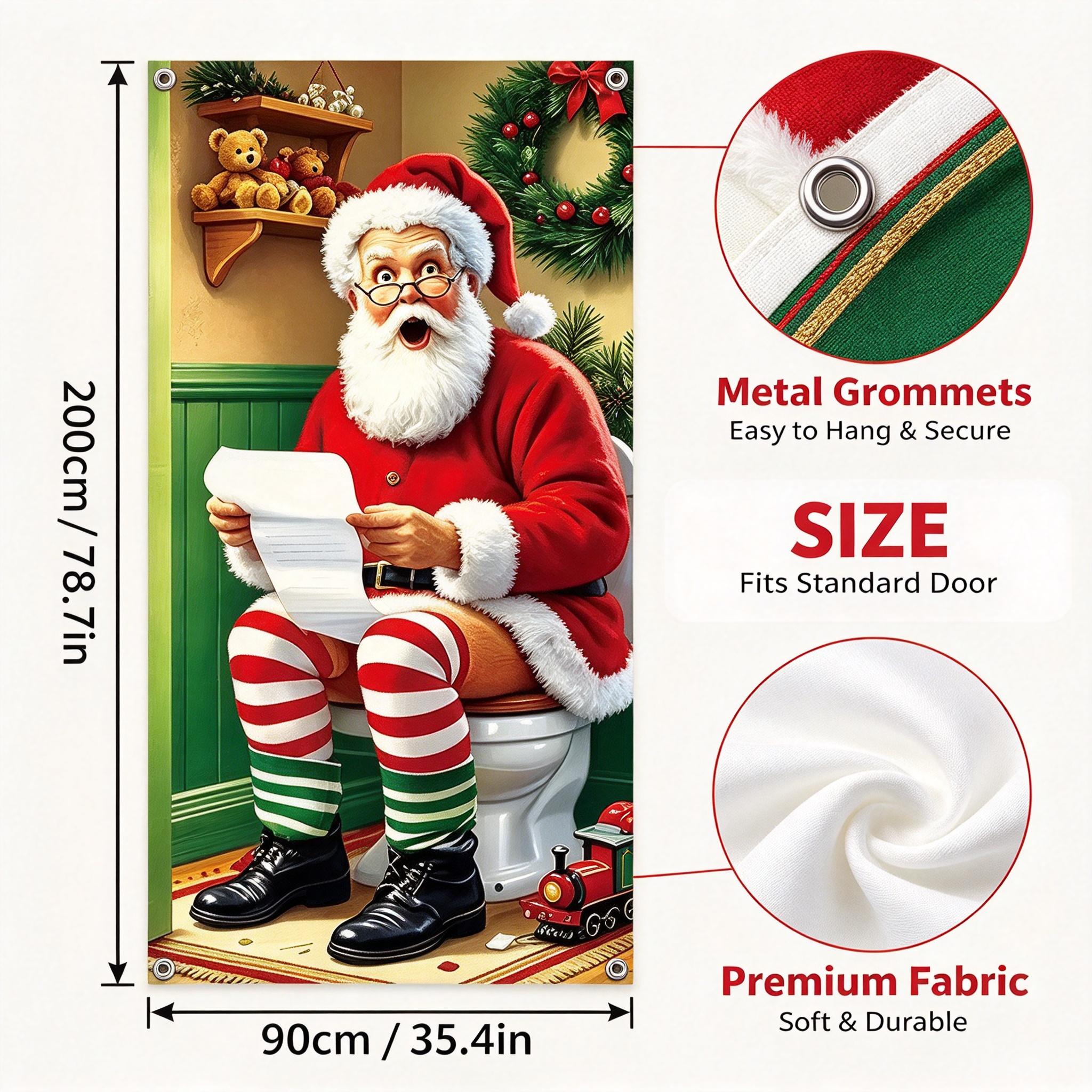 Christmas Door Cover