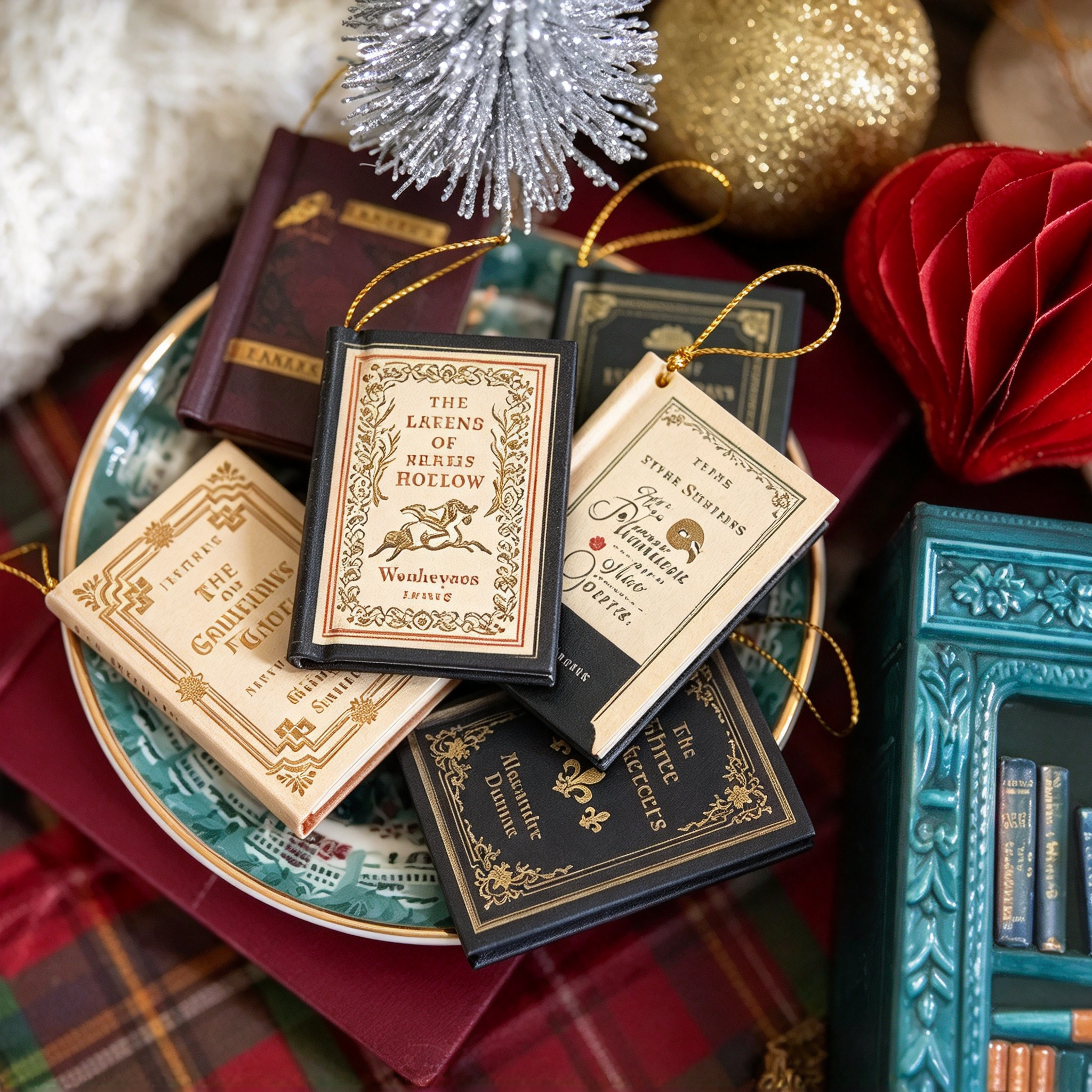 🎁Last Day 49% Off 🎁Mini Book Ornament Advent(📦Buy 2 Free Shipping)