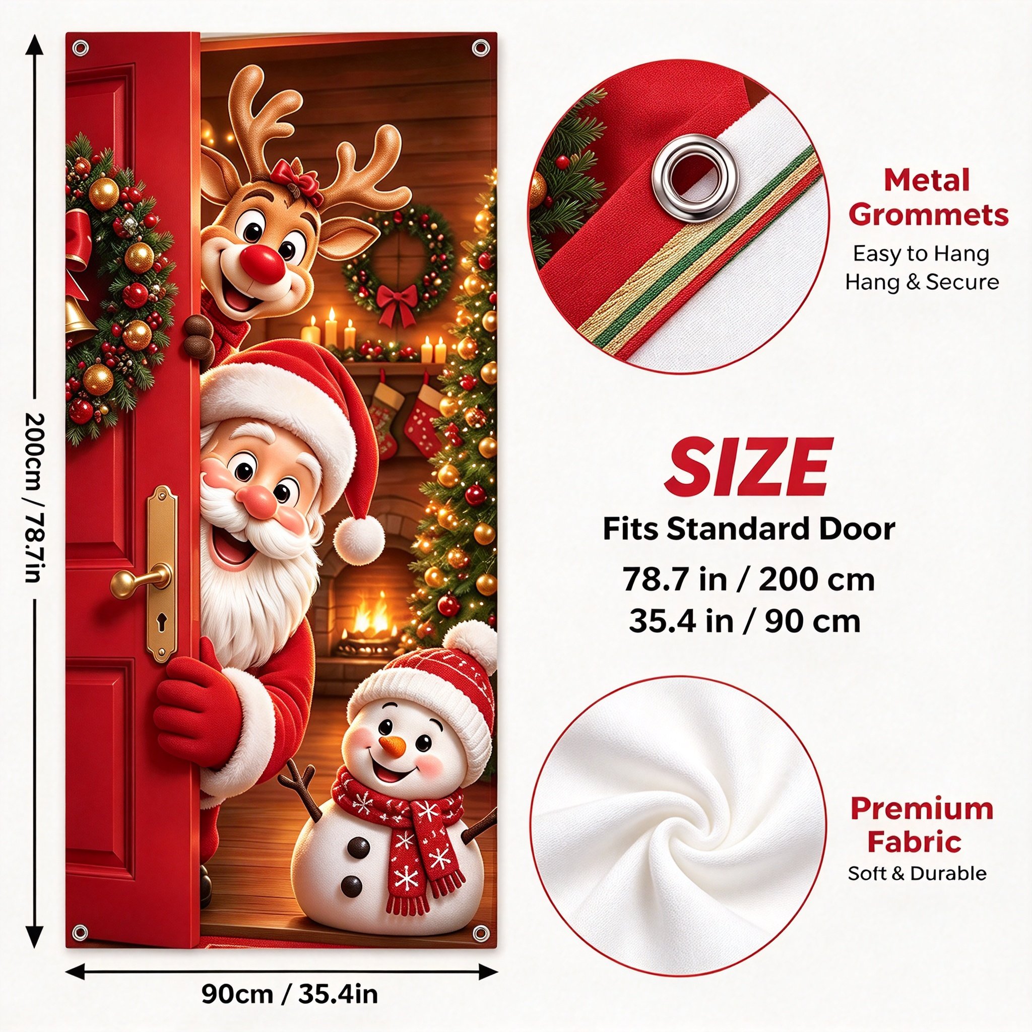 Christmas Door Cover